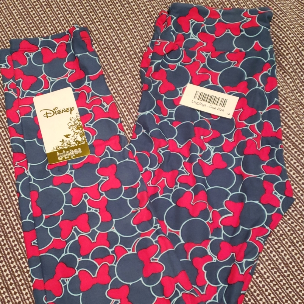 Lularoe Leggings OS Disney Mini Mouse